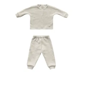 Woolen Baby/Kid Clothing Set - Grey