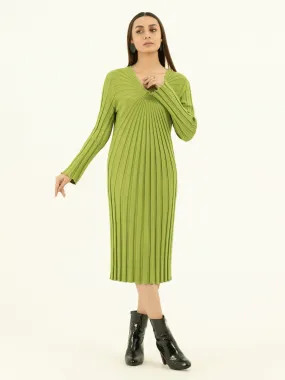 Woolen Bodycon Dress